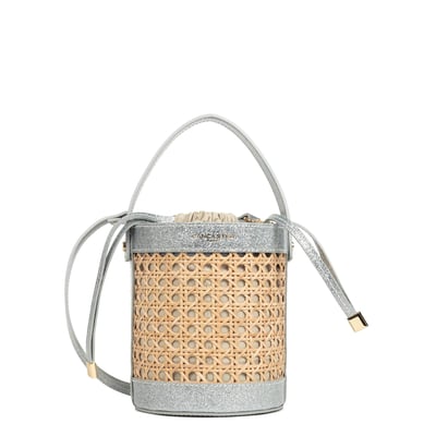 Petit sac seau CANNAGE ROTIN LANCASTER
