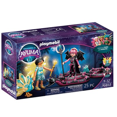 Crystal Fairy et Bat Fairy avec animaux PLAYMOBIL