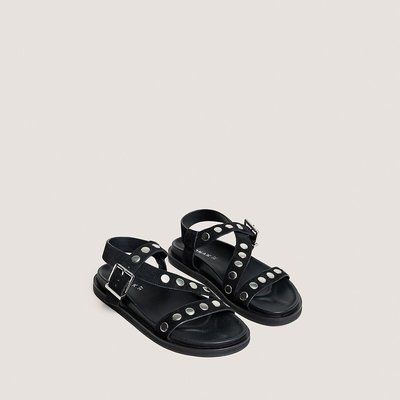 Wizard Studded Leather Sandals JONAK