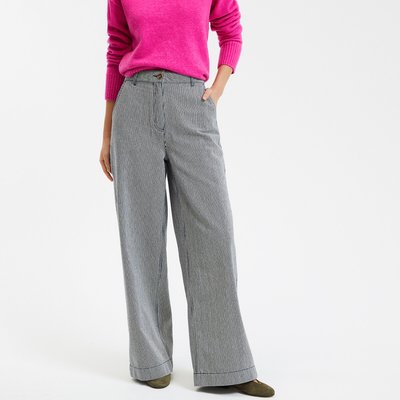 Pantalon large taille haute LA REDOUTE COLLECTIONS