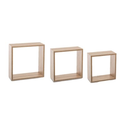 Etagère Fixy Cub chêne naturel X3 ATMOSPHERA