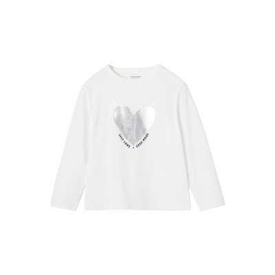 T-shirt animation métallisée manches longues DENIM FABRIC VERTBAUDET
