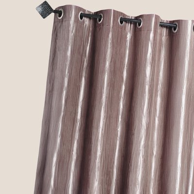Rideau d'Ameublement en Taffetas Froissé HOME MAISON