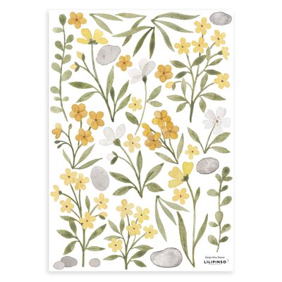 Stickers muraux Fleurs et feuillages LUCKY DUCKY LILIPINSO