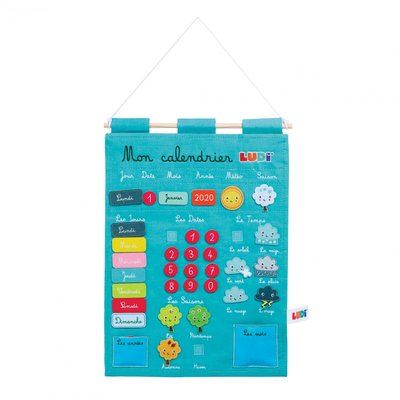 Panneau Calendrier LUDIMOUSSE