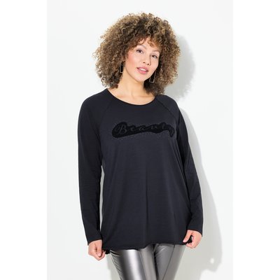T-shirt évasé à manches longues et col rond ULLA POPKEN