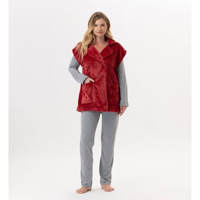 Veste en peluche flanelle ESSENTIEL 876 LE CHAT