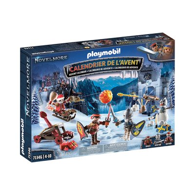 Calendrier de l'AventNoël des chevaliers PLAYMOBIL
