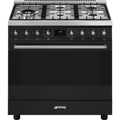 Piano de cuisson gaz C95GMCMB2 SMEG