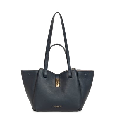 Sac cabas porté épaule M en cuir, MILANO HORIZON LANCASTER