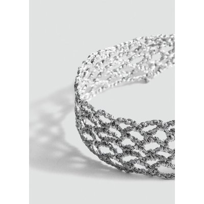 Collier ras-de-cou fil textile MANGO