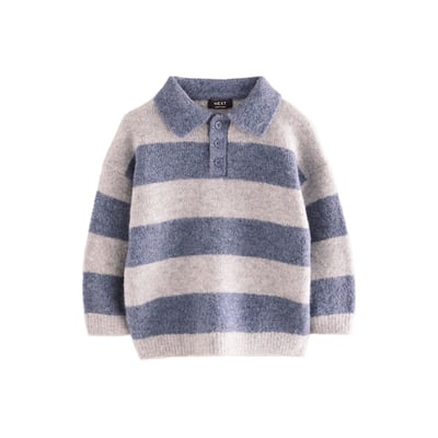 Polo de rugby en maille à rayures NEXT