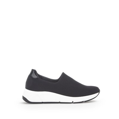Mocassins en textile à talon plat GABOR