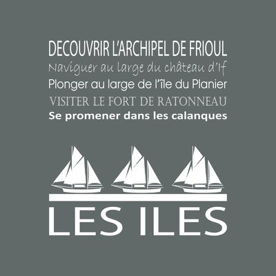 Tableau Mural Les Îles RÉGIONALISME CEANOTHE