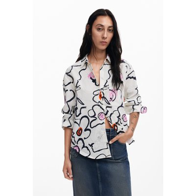 Chemise blanche boheme femme outlet
