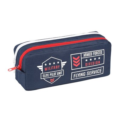 Trousse scolaire 2 compartiments - AIR COMPANY VIQUEL