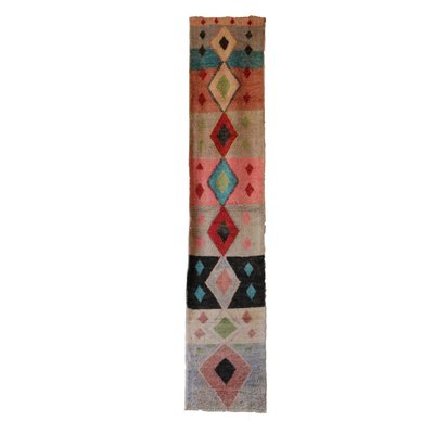 Tapis de couloir berbère Boujaad coloré 89 x 492 cm AFK LIVING
