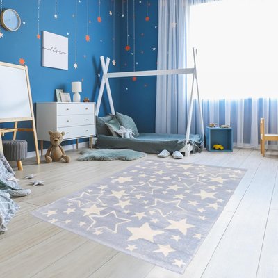 Tapis enfant tissé CONSTELLA UN AMOUR DE TAPIS