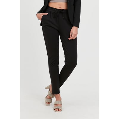 Pantalon coupe slim, taille élastiquée ICHI