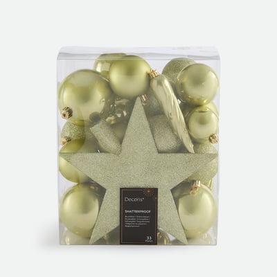 Coffret de 33 boules de Noël, CASPAR LA REDOUTE INTERIEURS