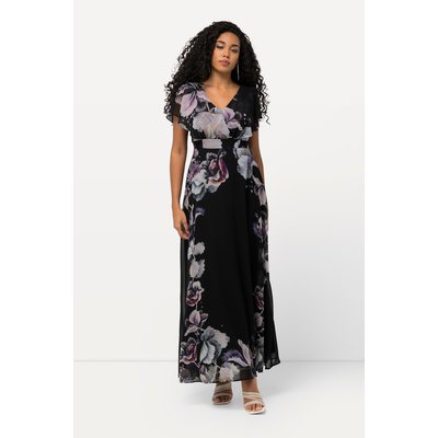 Robe maxi coupe trapèze en mousseline ULLA POPKEN