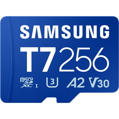 Carte Micro SD T7 256G U3 V30 A2 Classe 10 SAMSUNG
