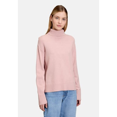Pull-over en fine maille à col montant BETTY BARCLAY
