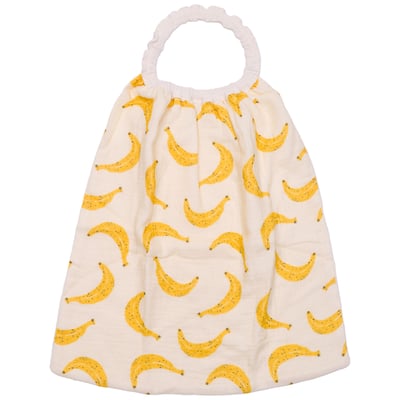 Serviette élastiquée en double gaze BB & CO