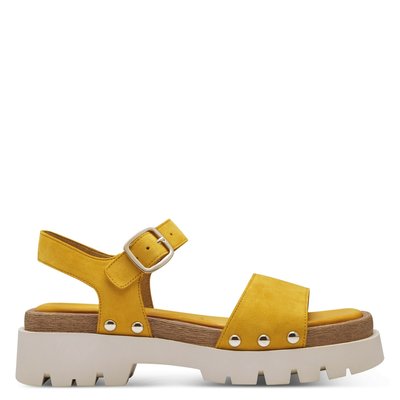 Sandale à talon en cuir TAMARIS