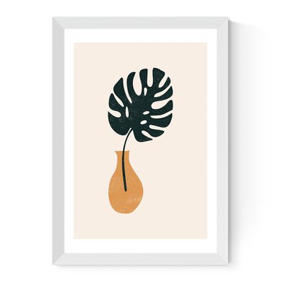 Monstera Vase by Sundry Society Print EAST END PRINTS