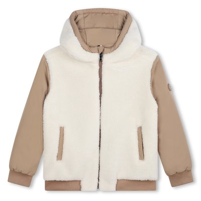 Blouson à capuche réversible BOSS KIDSWEAR