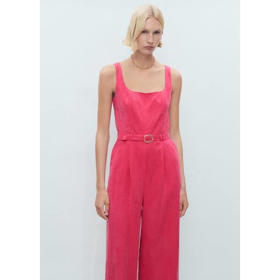 Combinaison lyocell ceinture MANGO