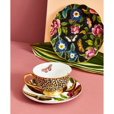 Creatures of Curiosity Leopard Cup & Saucer SPODE