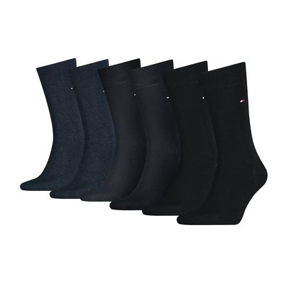 Lot de 6 paires de chaussettes hautes TOMMY HILFIGER