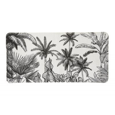 Tapis de bain antidérapant imprimé tropical JUNGLE GUY LEVASSEUR