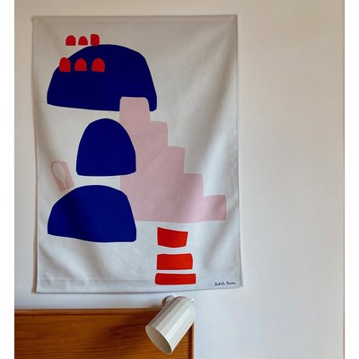 Wandbehang Babylone Pink Kasbah BABEL BRUNE 