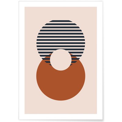 Affiche Abstract Figures 5 L'AFFICHERIE