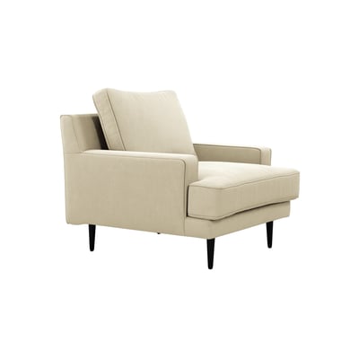 Fauteuil velours - OSCAR CAMIF
