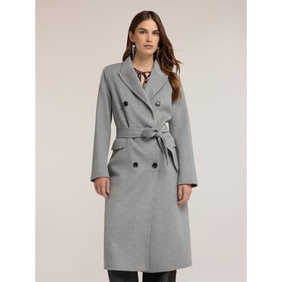 Manteau ceinturé double boutonnage MOTIVI