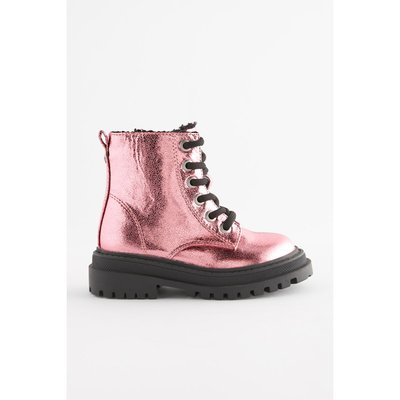 Bottines épaisses à lacets coupe classique NEXT