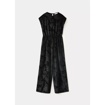 Combinaison velours à fleurs MANGO KIDS
