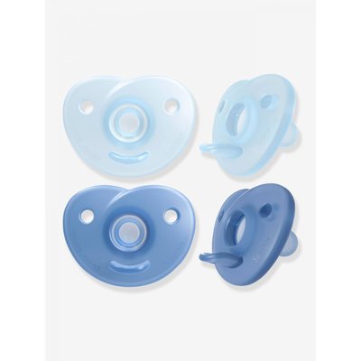 Lot de 2 sucettes Soothie coeur 0/6 mois PHILIPS AVENT