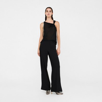 Top en coton et georgette LIU JO