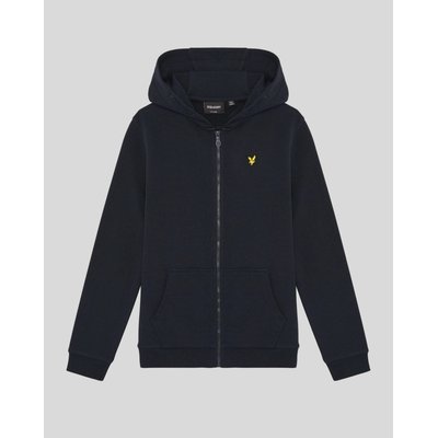 Sweat à capuche zippé en coton loopback LYLE & SCOTT