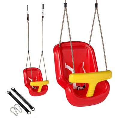 Balançoire pour enfants PE Rouge AIYAPLAY
