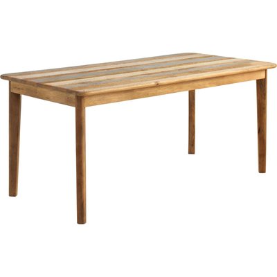 Table de salle à manger en bois de manguier naturel et RECOLLECTION