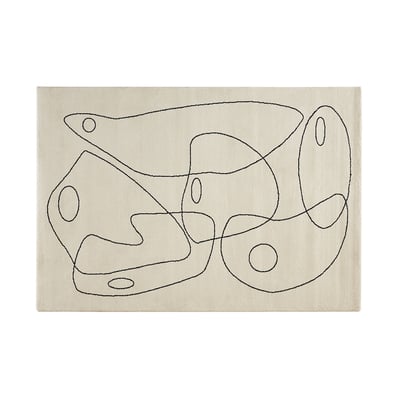Tapis mitof line art 160 x 230 cm ARTISTE MILIBOO