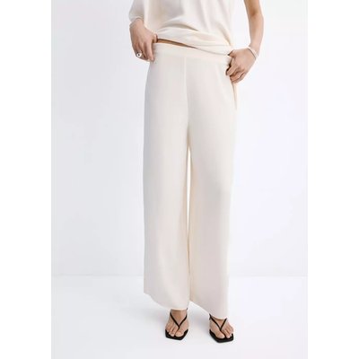 Pantalon droit satiné MANGO