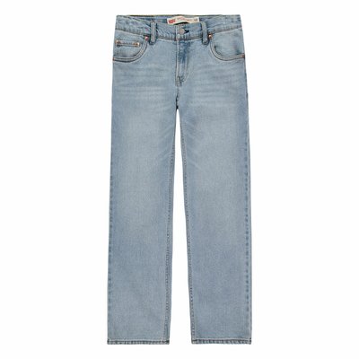 Jeans direitos e largos desbotados LEVI'S KIDS