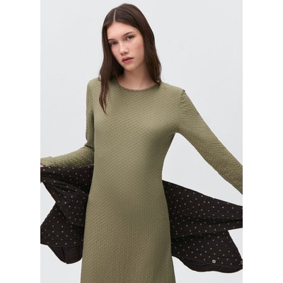 Robe longue texturée MANGO TEEN